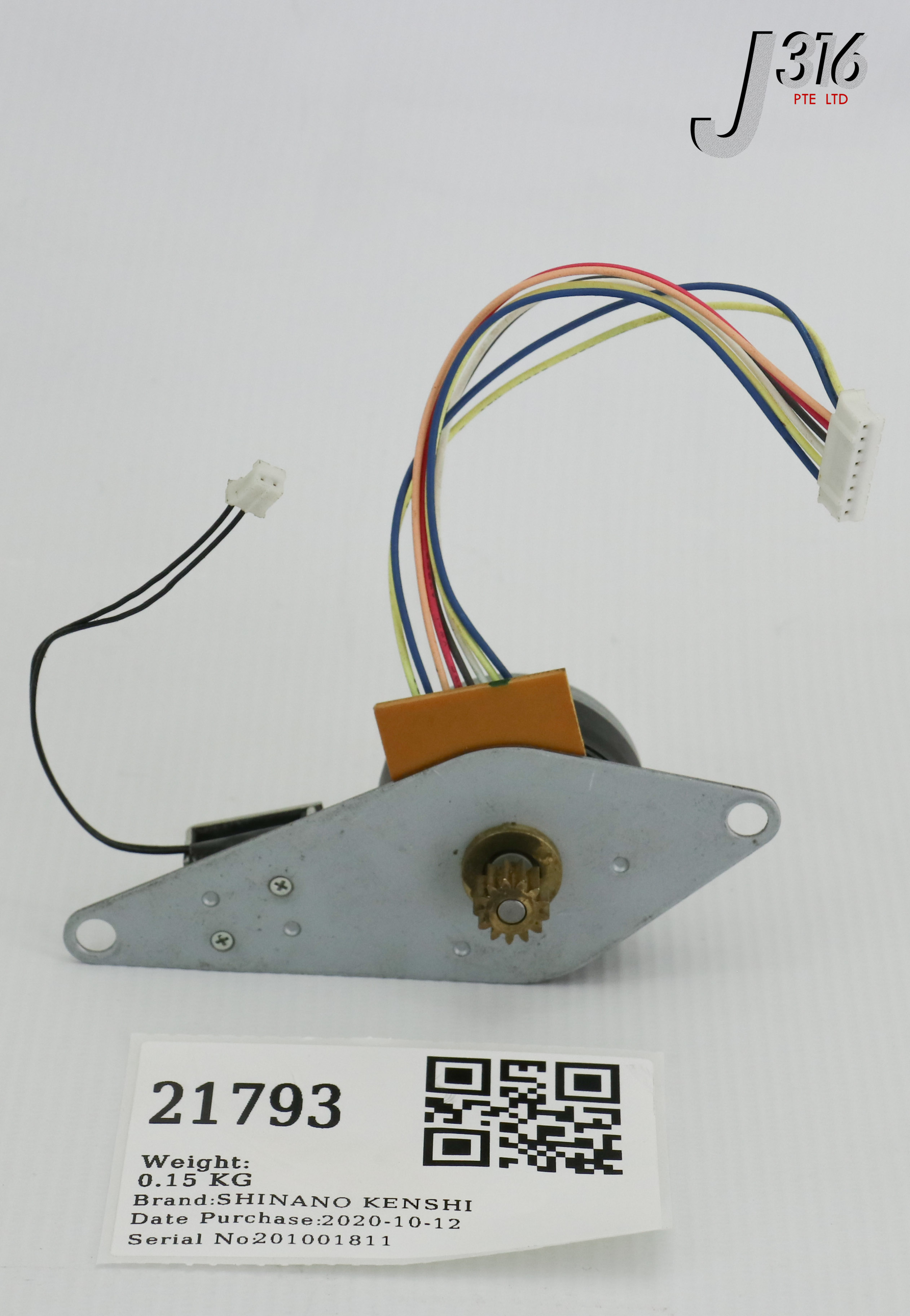 21793 SHINANO KENSHI BRUSHLESS MOTOR W/ SH-0520, 629-0010-00 DR